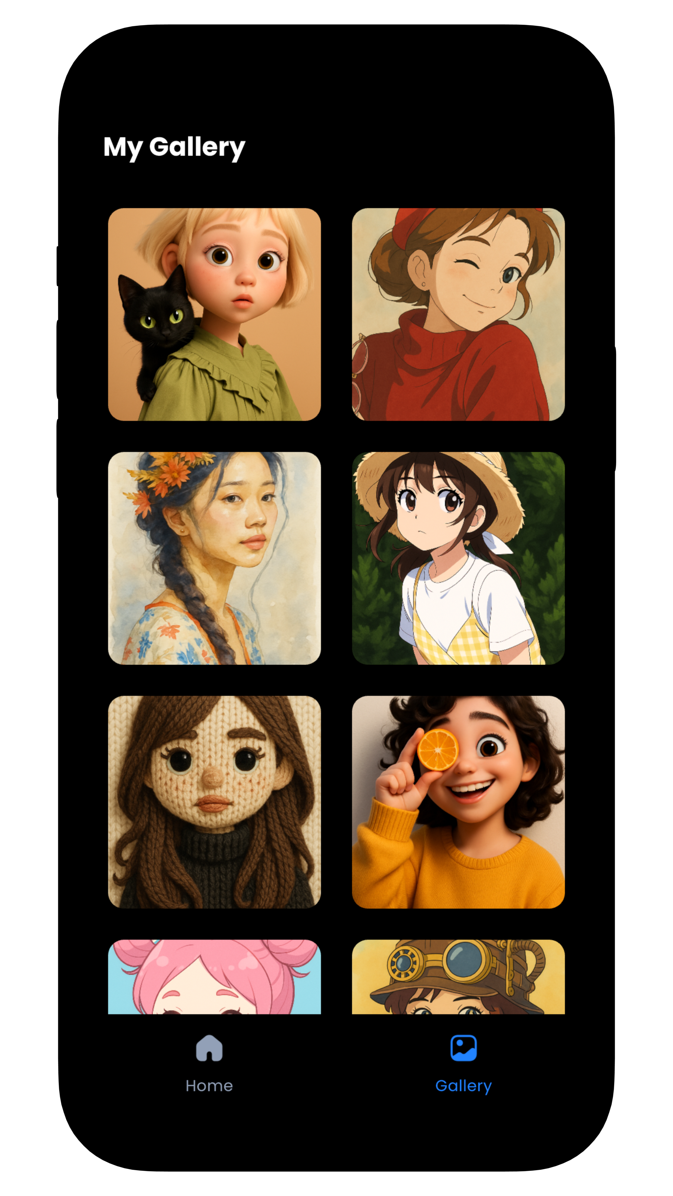 Building cartoon collection